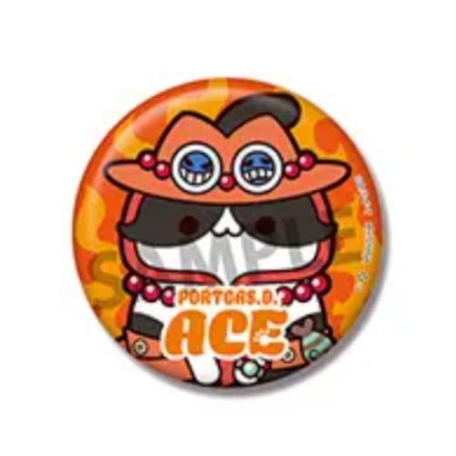 One Piece Nyan Can Badge Series Megahouse 2-Inch Button Pin