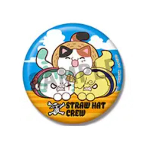 One Piece Nyan Can Badge Series Megahouse 2-Inch Button Pin