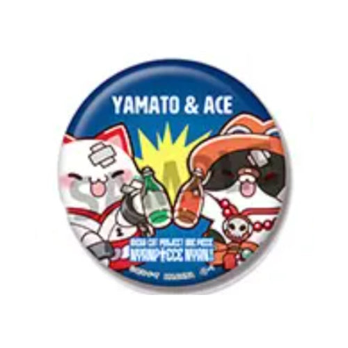 One Piece Nyan Can Badge Series Megahouse 2-Inch Button Pin