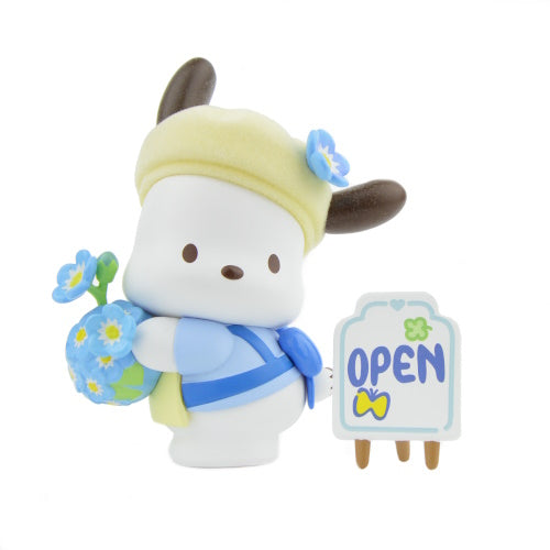 Sanrio Characters Pochacco Flower And Childhood Series Miniso 3-Inch Mini-Figure
