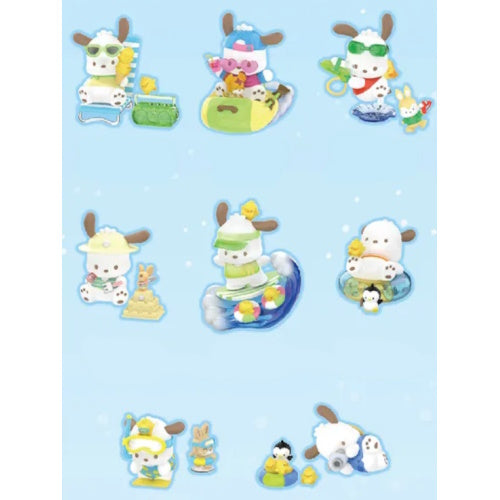 Sanrio Characters Pochacco Holiday Beach Series Toptoy 3-Inch Mini-Figure