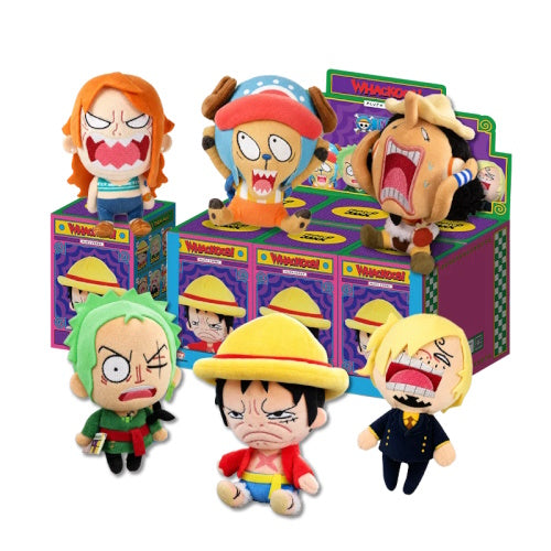 Whackoos One Piece Plush Series Mighty Jaxx 3-Inch Plush Key Chain
