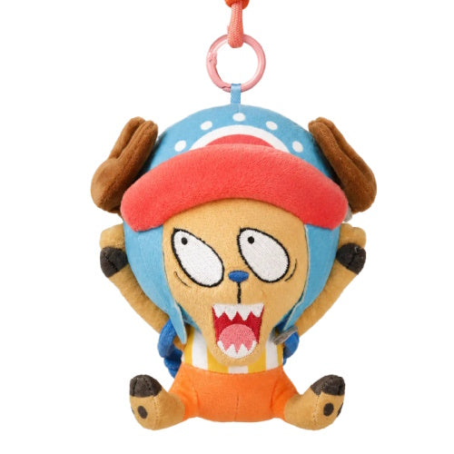 Whackoos One Piece Plush Series Mighty Jaxx 3-Inch Plush Key Chain