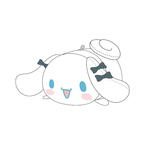 Hatsune Miku x Cinnamoroll Potekoro Mascot Vol. 02 Max Limited 3-Inch Plush Doll