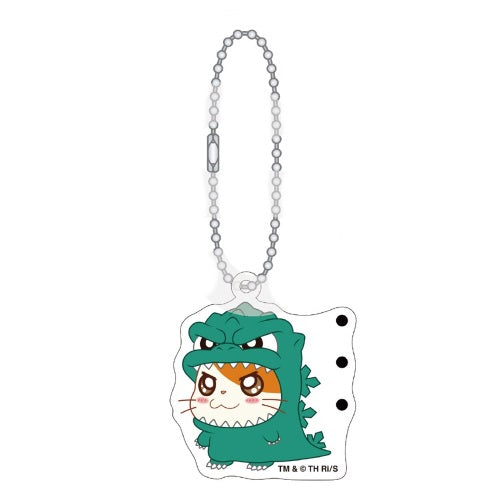 Godzilla-Kun x Hamtaro Acrylic Key Chain Movic 2-Inch Collectible Toy