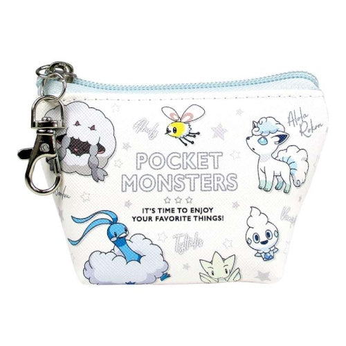 Pokemon Characters Triangle Shaped Pouch T's Factory Collectible Zippered Pouch
