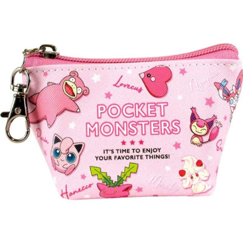 Pokemon Characters Triangle Shaped Pouch T's Factory Collectible Zippered Pouch