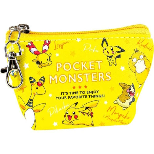 Pokemon Characters Triangle Shaped Pouch T's Factory Collectible Zippered Pouch