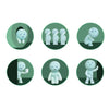 Smiski Glow In The Dark Figure Toilet Series Dreams 3-Inch Mini-Figure