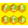 Smiski Glow In The Dark Figure Dressing Series Dreams 3-Inch Mini-Figure