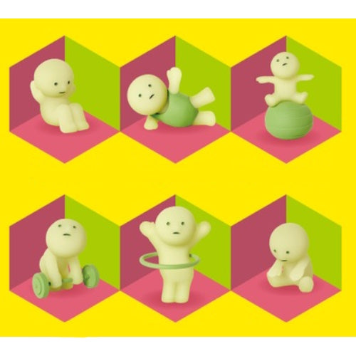 Smiski Glow In The Dark Figure Let's Exercise Series Dreams 3-Inch Mini-Figure