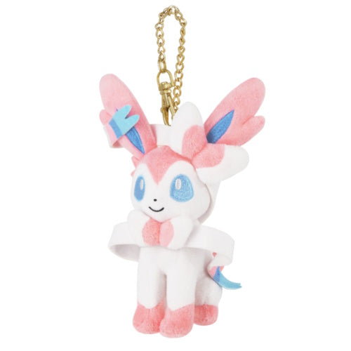 Pokemon Eeveelution Mascot Plush Series Sanei 4-Inch Key Chain