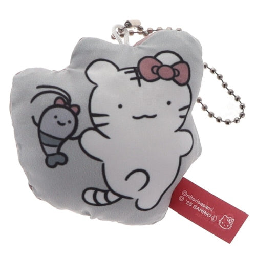 White Tiger And Black Tiger x Sanrio Cushion Mascot Parade 2-Inch Key Chain
