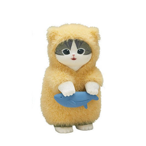 Mofusand Nyan Fluffy Pajama Cat Figure Series Parade 2-Inch Mini-Figure