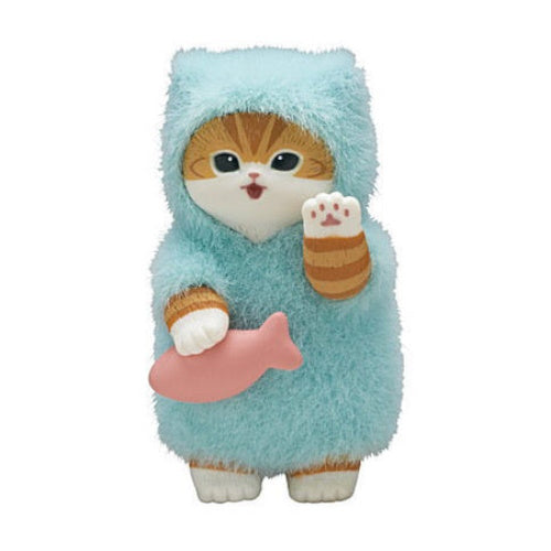 Mofusand Nyan Fluffy Pajama Cat Figure Series Parade 2-Inch Mini-Figure