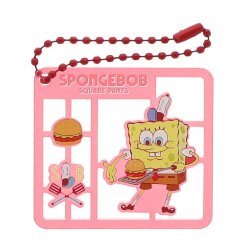 Spongebob Squarepants Plastic Model Key Chain Series Peanuts Club 2-Inch Collectible