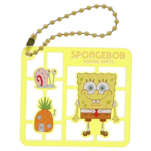 Spongebob Squarepants Plastic Model Key Chain Series Peanuts Club 2-Inch Collectible