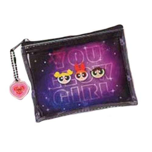Cartoon Network Powerpuff Girls Zippered Pouch Peanuts Club Collectible Toy