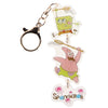 Spongebob Squarepants Swing Key Chain Series Peanuts Club 2.5-Inch Key Chain