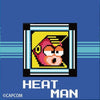 Mega Man 2 Stage Selection Magnet Proof 1-Inch Square Magnet