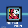 Mega Man 2 Stage Selection Magnet Proof 1-Inch Square Magnet