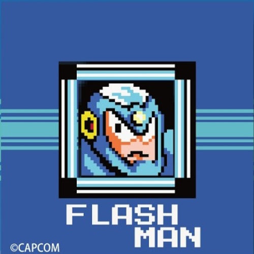 Mega Man 2 Stage Selection Magnet Proof 1-Inch Square Magnet