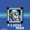 Mega Man 2 Stage Selection Magnet Proof 1-Inch Square Magnet