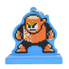 Mega Man 2 Dr. Wiley Mystery Boss Rubber Strap Proof 2-Inch Key Chain