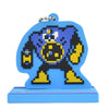 Mega Man 2 Dr. Wiley Mystery Boss Rubber Strap Proof 2-Inch Key Chain