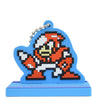 Mega Man 2 Dr. Wiley Mystery Boss Rubber Strap Proof 2-Inch Key Chain