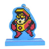 Mega Man 2 Dr. Wiley Mystery Boss Rubber Strap Proof 2-Inch Key Chain