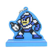 Mega Man 2 Dr. Wiley Mystery Boss Rubber Strap Proof 2-Inch Key Chain