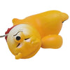 Chubby Reluctant Shiba Inu Strap Series Qualia 1-Inch Key Chain