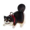 Chubby Reluctant Shiba Inu Strap Series Vol. 03 Qualia 1.5-Inch Key Chain