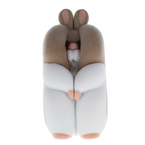 In Crack Squished Hamster Flocked Figure Series Qualia 2-Inch Mini-Figure