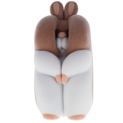 In Crack Squished Hamster Flocked Figure Series Qualia 2-Inch Mini-Figure