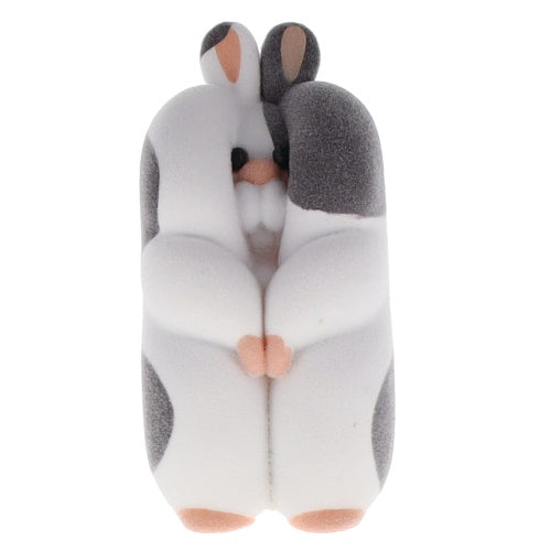 In Crack Squished Hamster Flocked Figure Series Qualia 2-Inch Mini-Figure