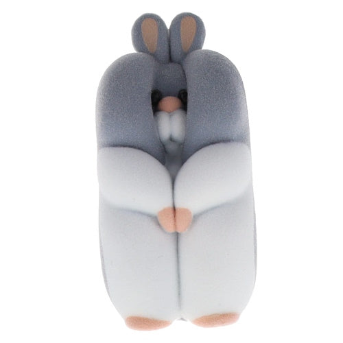 In Crack Squished Hamster Flocked Figure Series Qualia 2-Inch Mini-Figure
