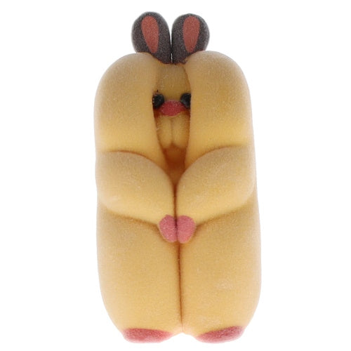 In Crack Squished Hamster Flocked Figure Series Qualia 2-Inch Mini-Figure