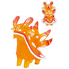 Nudibranch Dragon Clear Mascot Qualia 2-Inch Mini-Figure