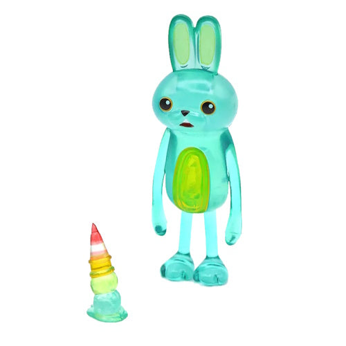 Subete Ga Oshimai Natta Rabbit With Ice Cream Qualia 3-Inch Mini-Figure