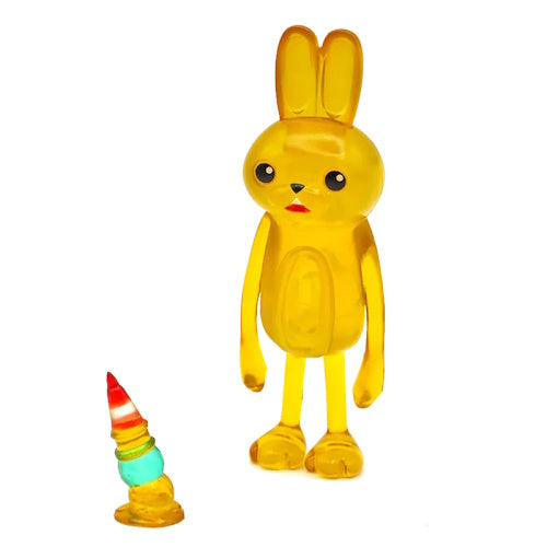 Subete Ga Oshimai Natta Rabbit With Ice Cream Qualia 3-Inch Mini-Figure