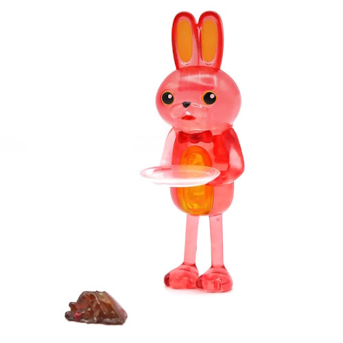 Subete Ga Oshimai Natta Rabbit With Ice Cream Qualia 3-Inch Mini-Figure
