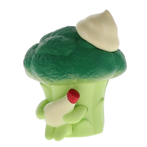Sitting Vegetable With Mayo Figure Series Qualia 2-Inch Mini-Figure