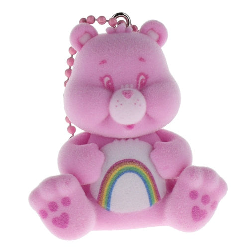 Care Bears Flocked Figure Mascot Series Qualia 2-Inch Key Chain
