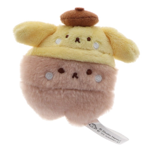 Studio Haneul x Sanrio Characters Fluffy Plush Series Qualia 2-Inch Plush Key Chain