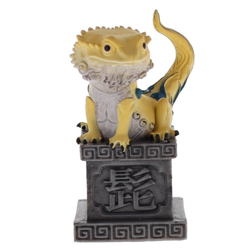 Leopard Gecko On Stone Mascot Series Vol. 02 Qualia 2-Inch Mini-Figure
