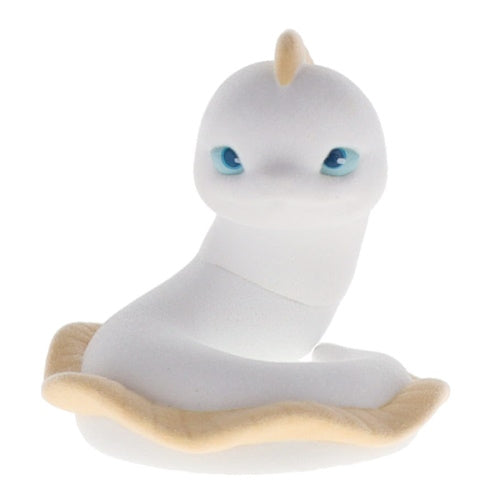Moray Eel Mascot Flocked Figure Series Qualia 2-Inch Mini-Figure