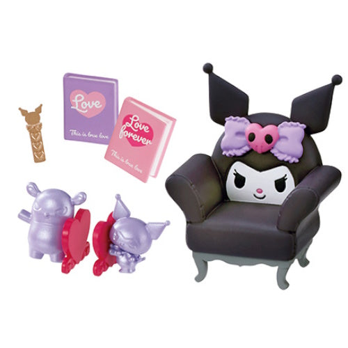 Sanrio Kuromi's Gothic Room Re-Ment Miniature Doll Furniture