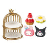 Sanrio My Melody And Kuromi Sweet Tea Party Re-Ment Miniature Doll Furniture